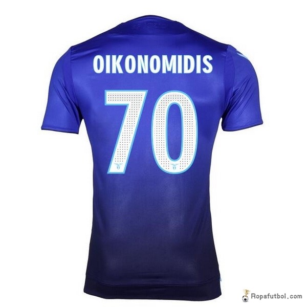 Camiseta Lazio Replica Tercera Ropa Oikonomidis 2017/18